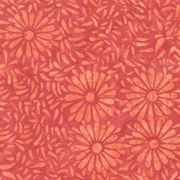 Daisy Petals - Daisy Petals in Candy Apple - Jacqueline De Jonge - 8129Q-5 - Half Yard (Preorder)