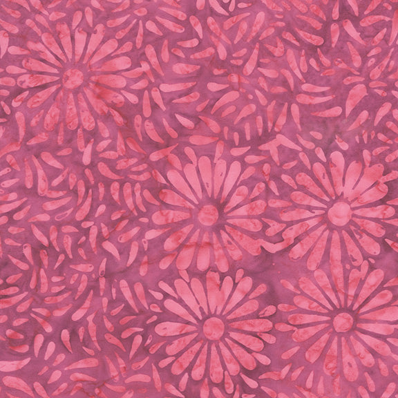 Daisy Petals - Daisy Petals in Beautiful Berry - Jacqueline De Jonge - 8129Q-7 - Half Yard (Preorder)