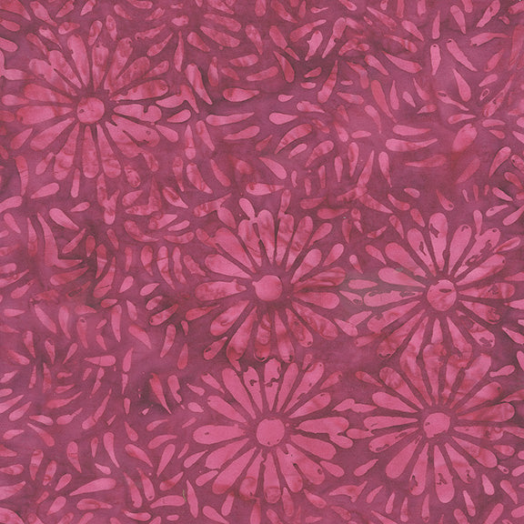 Daisy Petals - Daisy Petals in Plum Fig - Jacqueline De Jonge - 8129Q-8 - Half Yard (Preorder)