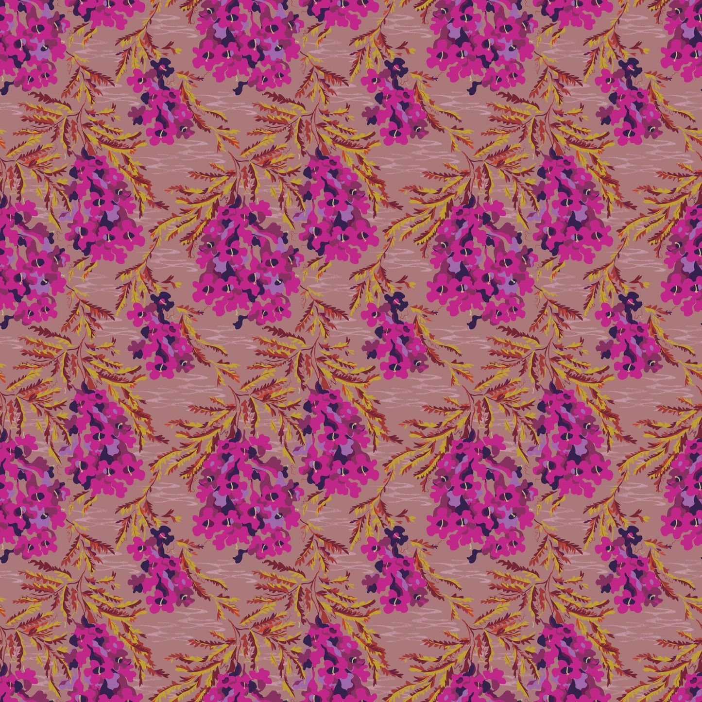 Wandering Eye - Jacaranda in Warm - Kathy Doughty - 91067-28