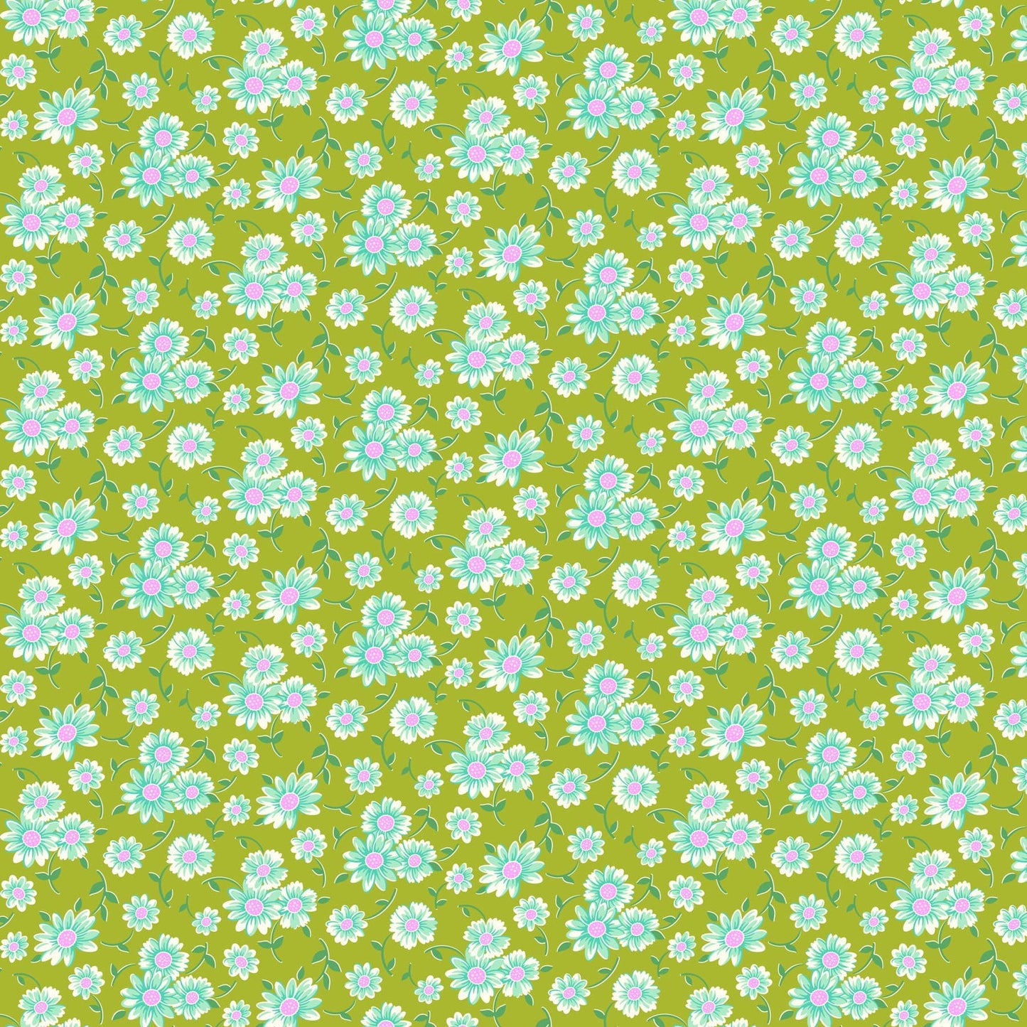 Full Bloom - Daisy in Chartreuse - Heather Bailey - 91087-71