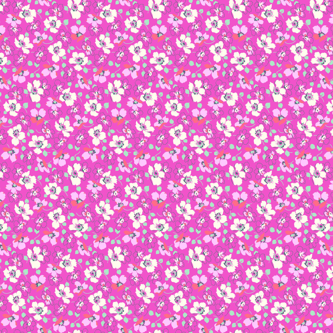 Full Bloom - Grace in Violet - Heather Bailey - 91088-28 - Half Yard
