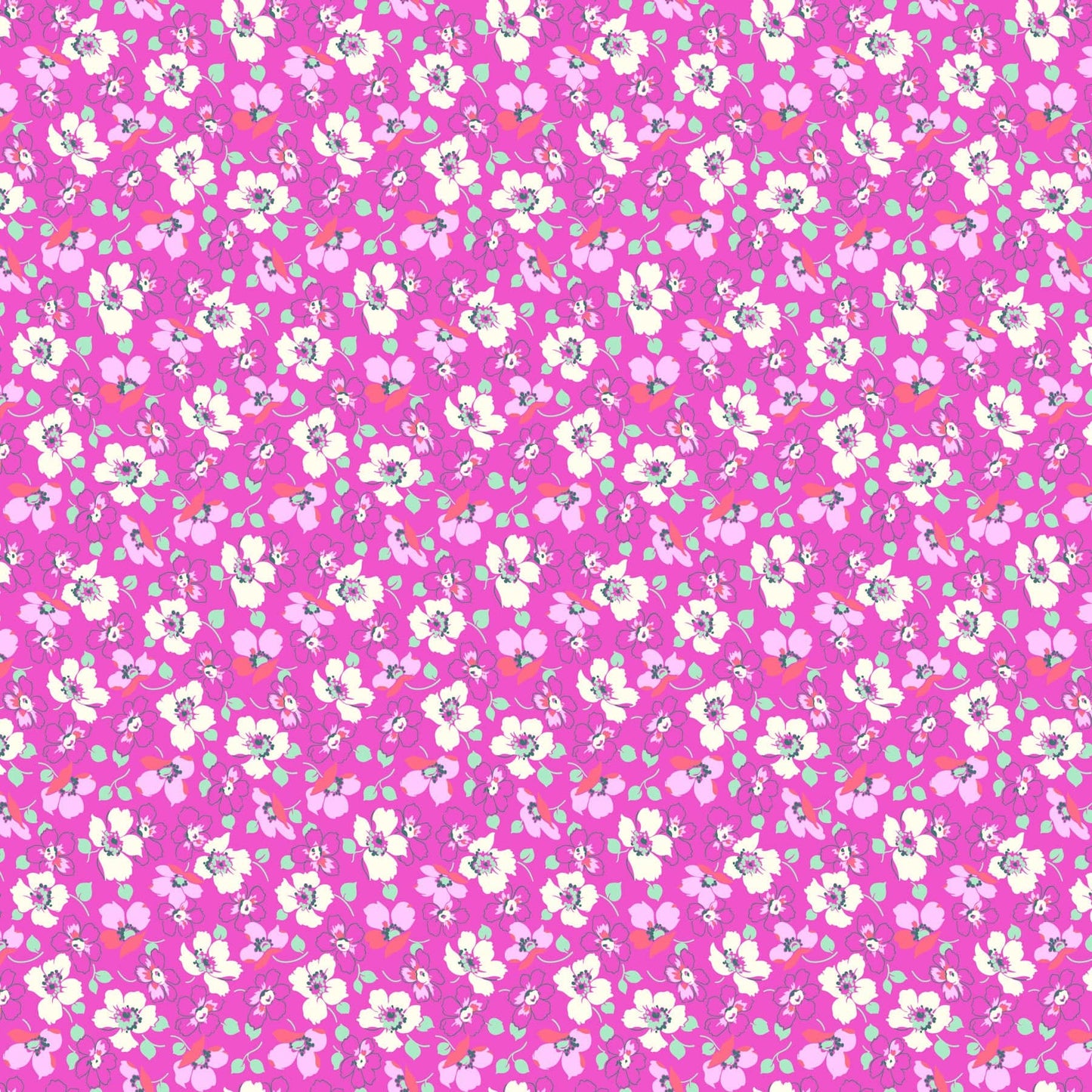 Full Bloom - Grace in Violet - Heather Bailey - 91088-28 - Half Yard