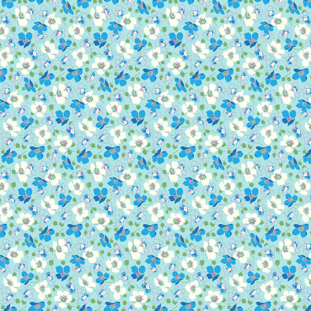 Full Bloom - Grace in Sky - Heather Bailey - 91088-40 - Half Yard