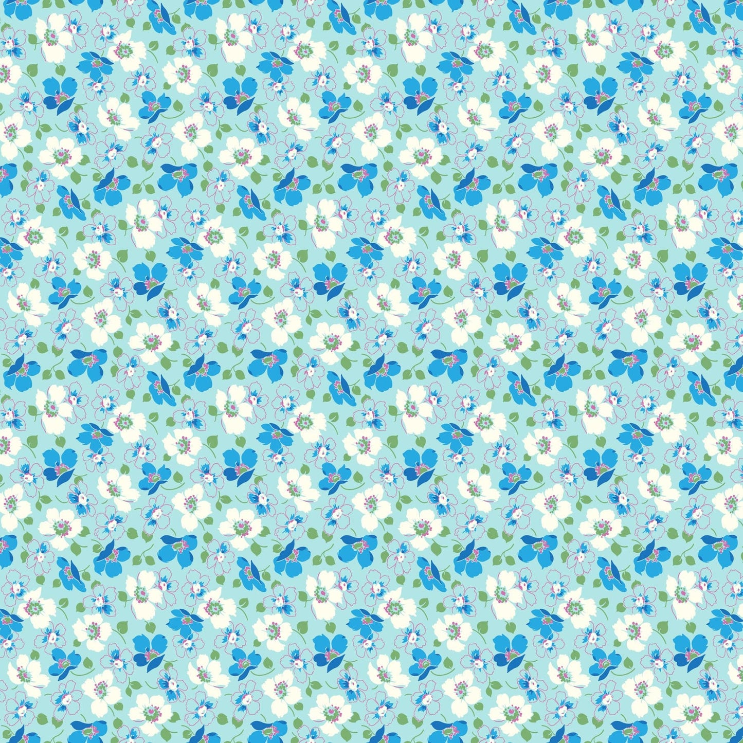 Full Bloom - Grace in Sky - Heather Bailey - 91088-40 - Half Yard