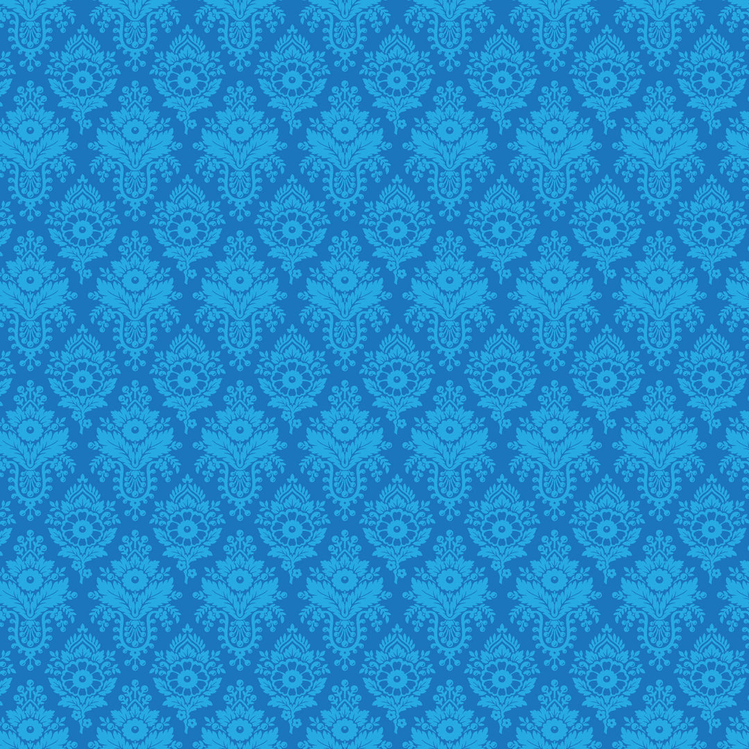 Full Bloom - Lulu in Blue - Heather Bailey - 91089-42 - Half Yard