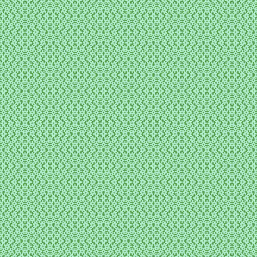 Full Bloom - Posy in Mint - Heather Bailey - 91091-62 - Half Yard