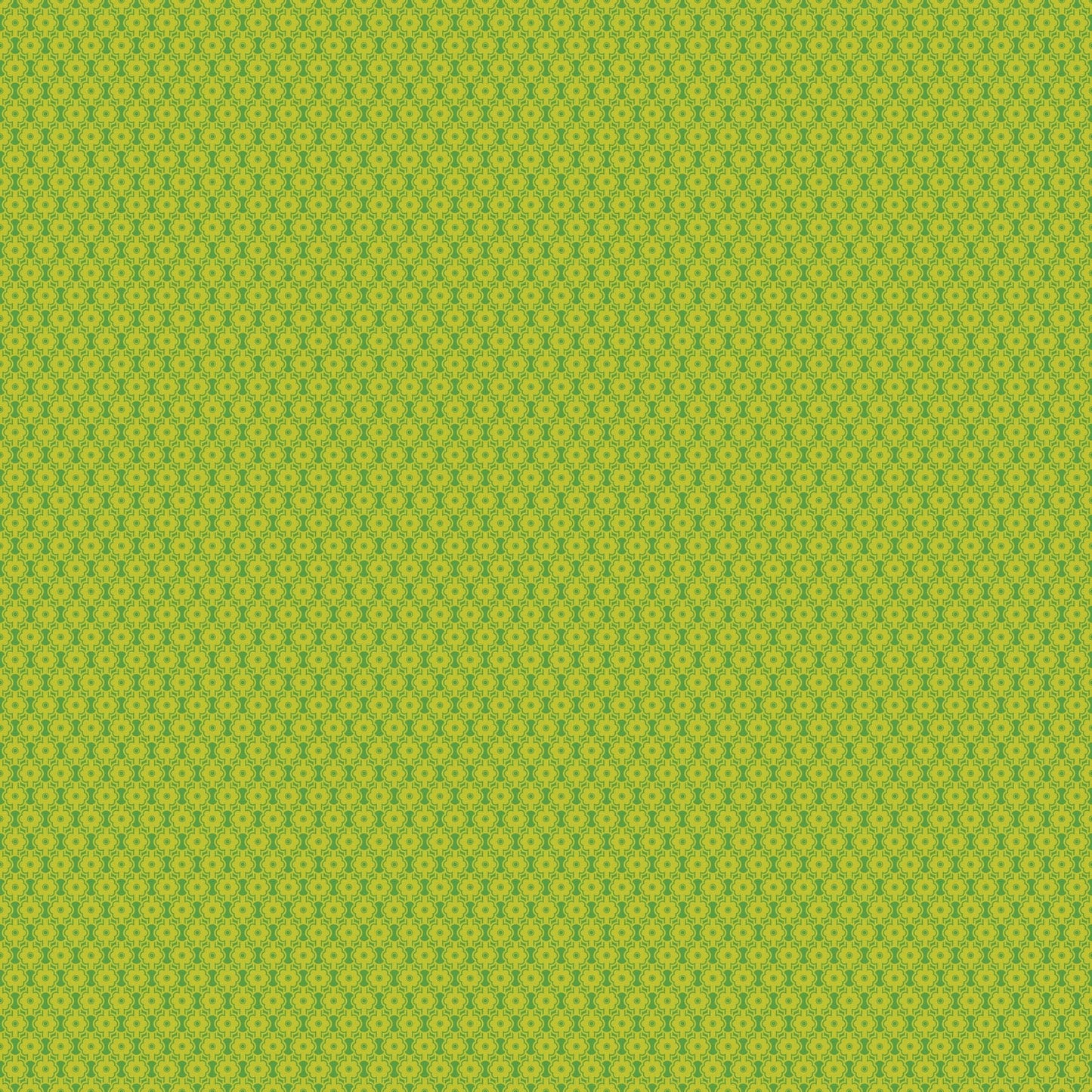 Full Bloom - Posy in Chartreuse - Heather Bailey - 91091-70 - Half Yard