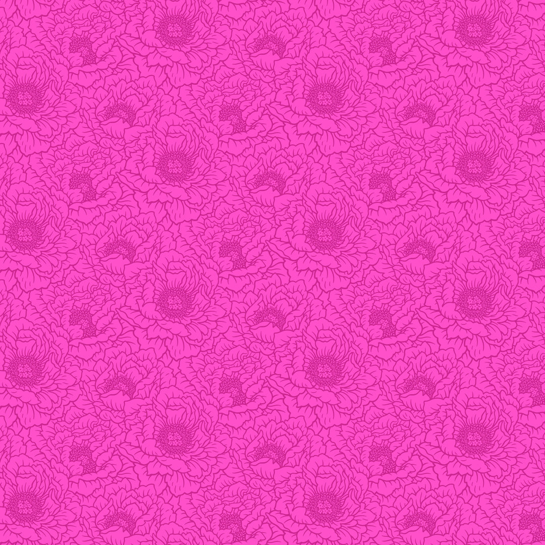 Full Bloom - Peony in Violet - Heather Bailey - 91093-28 - Half Yard