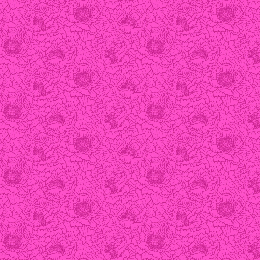 Full Bloom - Peony in Violet - Heather Bailey - 91093-28 - Half Yard