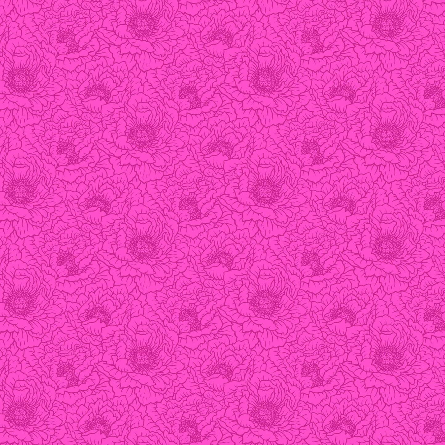 Full Bloom - Peony in Violet - Heather Bailey - 91093-28 - Half Yard