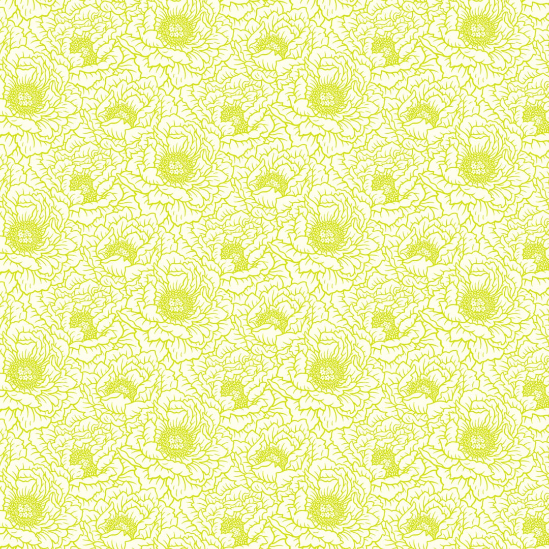 Full Bloom - Peony in Cream - Heather Bailey - 91093-50 - Half Yard