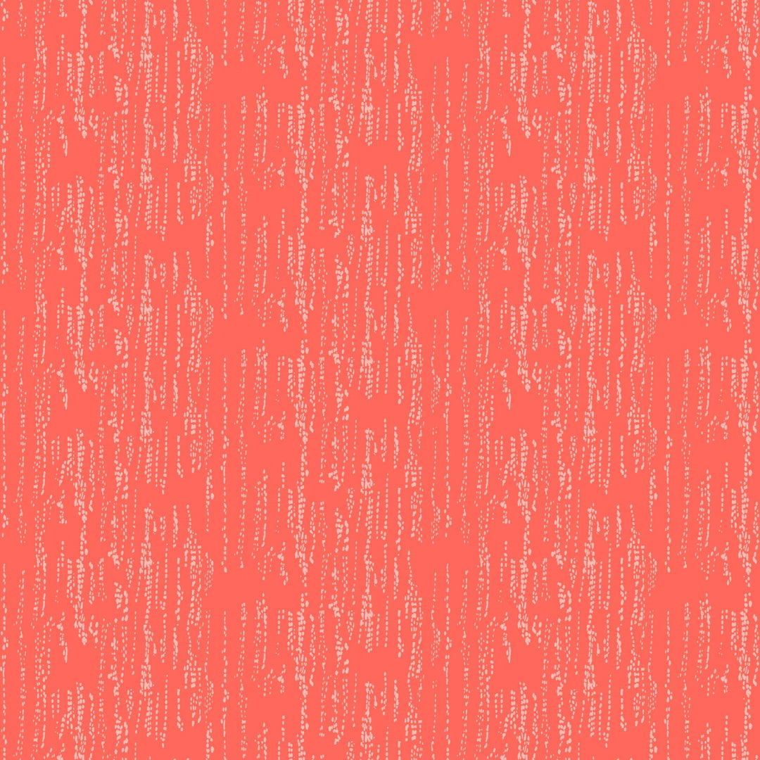 Seasons - Grass Patch in Coral - Ghazal Razavi - 92017-56