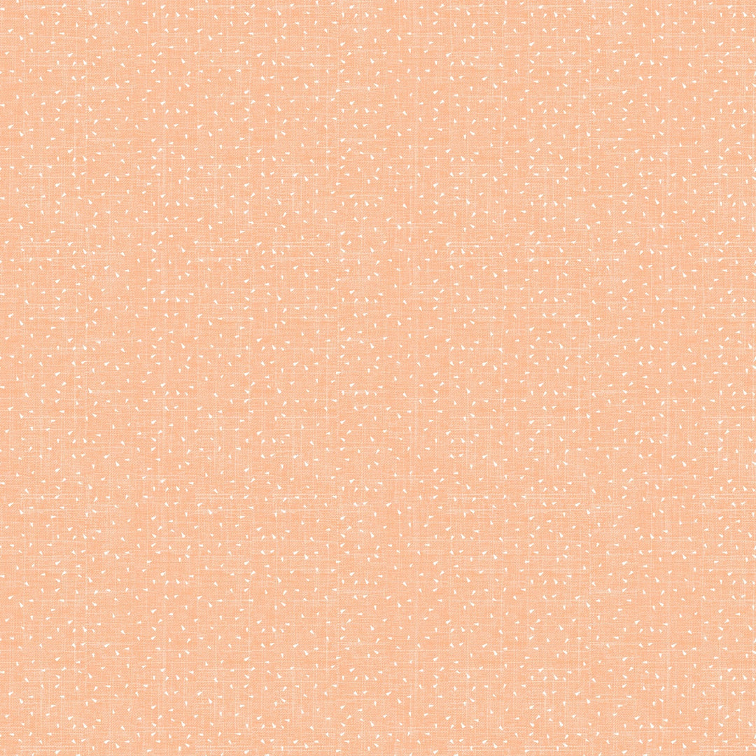 Triangles in Coral quilting fabric, part of the Stash fabric collection by Ghazal Razavi (SKU: 92024-56)