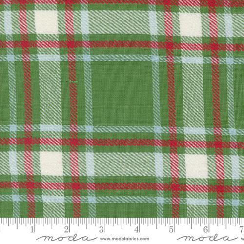 PREORDER - Classic Retro Holiday - Green Plaid - 16" Toweling - 920 308 - Half Yard