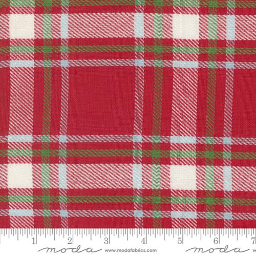 PREORDER - Classic Retro Holiday - Red Plaid - 16" Toweling - 920 310 - Half Yard
