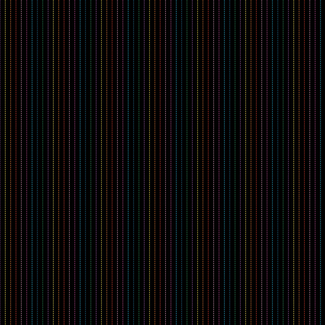 Dusk - Stripe in Black Multi - Ghazal Razavi - 92043-99