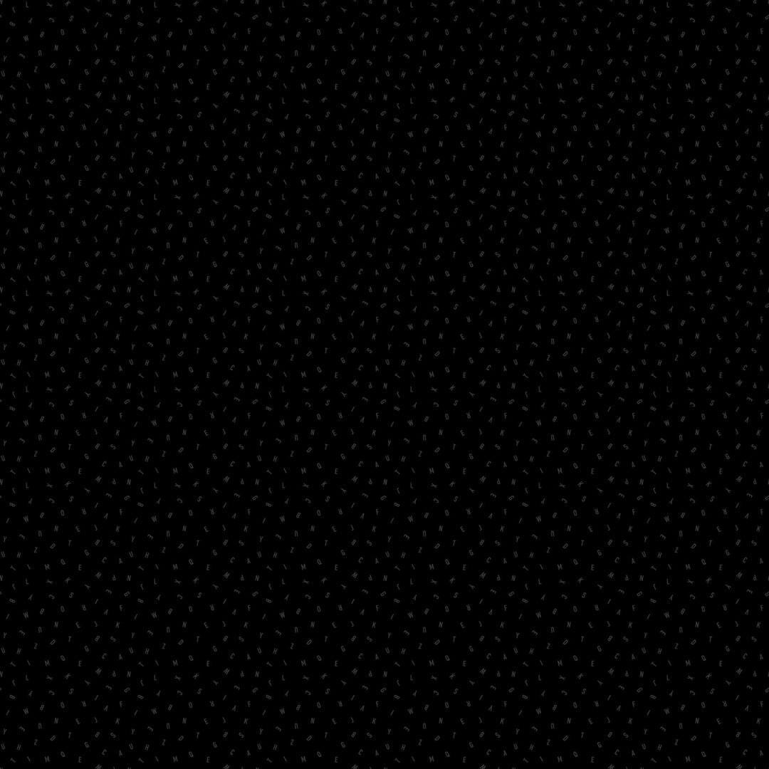 Dusk - Letters in Black Gray - Ghazal Razavi - 92048-99