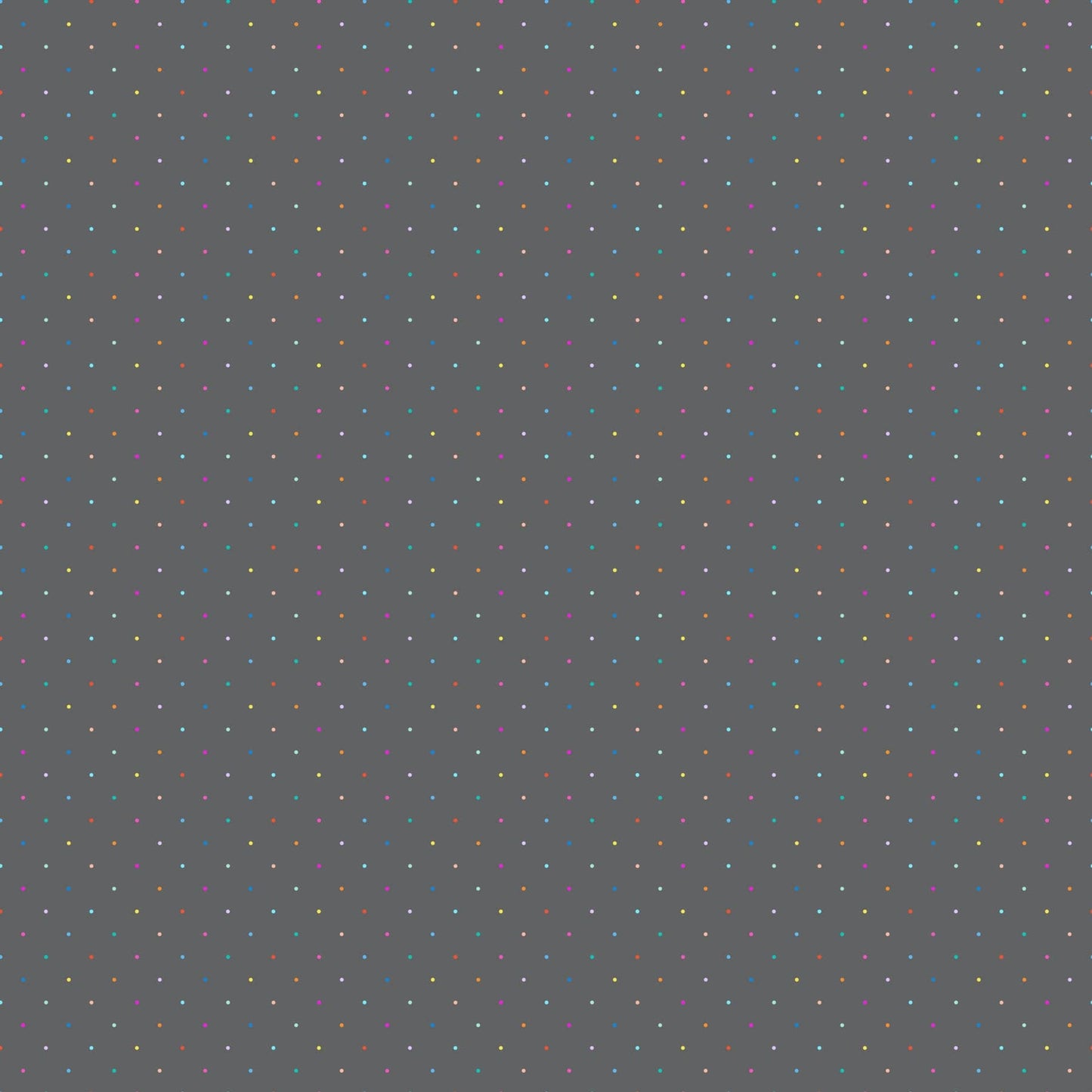 A closeup shot of the quilting fabric pattern called Ditsy Dots, designed by Ghazal Razavi. The SKU is 92091-95.