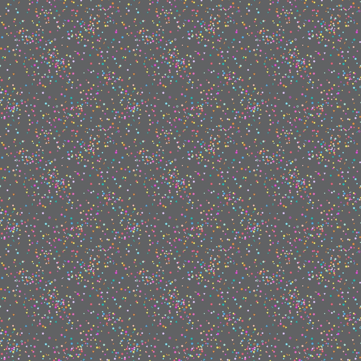 A closeup shot of the quilting fabric patterns called Sprinkles, designed by Ghazal Razavi. The SKU is 92093-95.