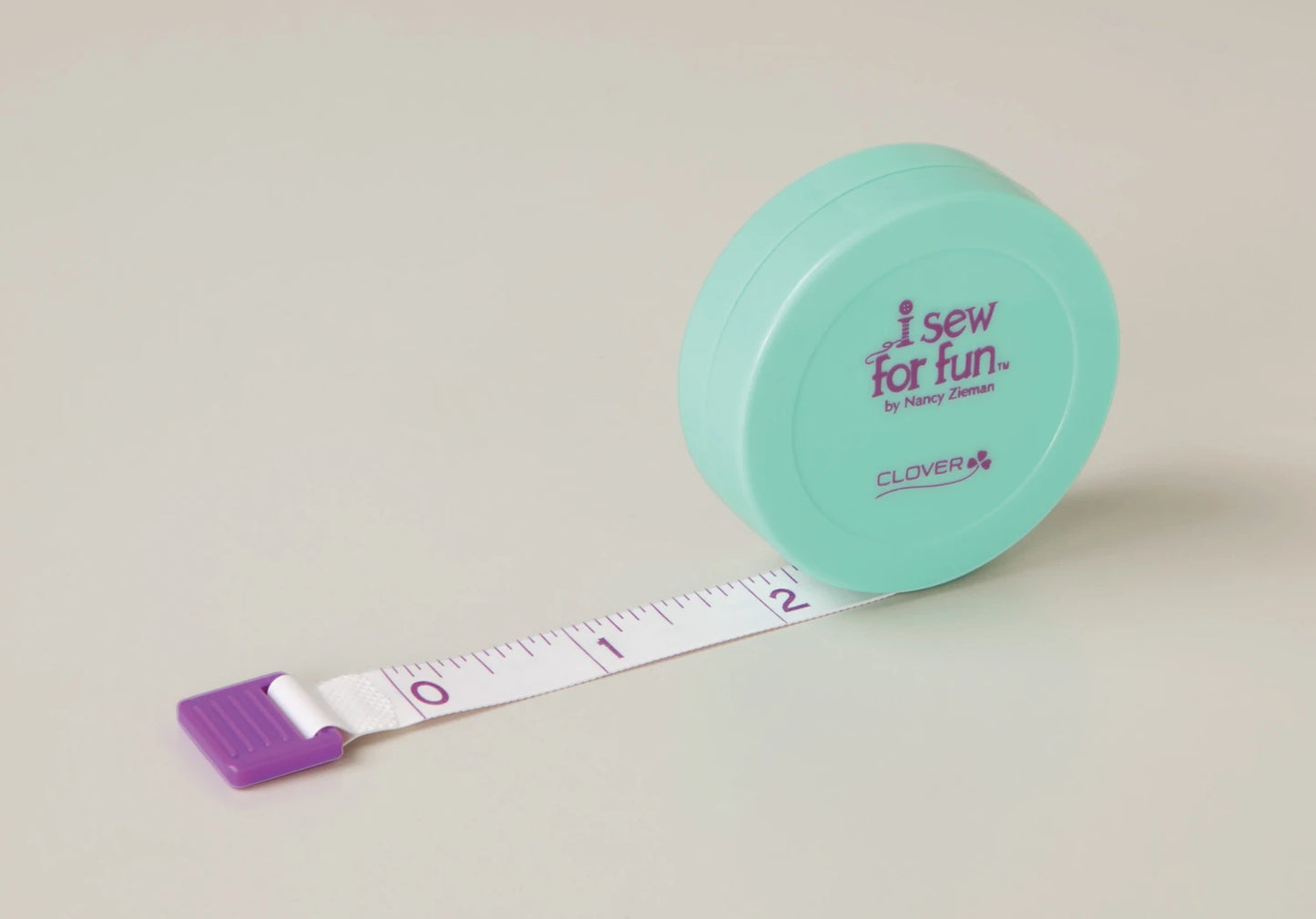 Clover "I Sew for Fun" Spring Tape Measure - 9610CV