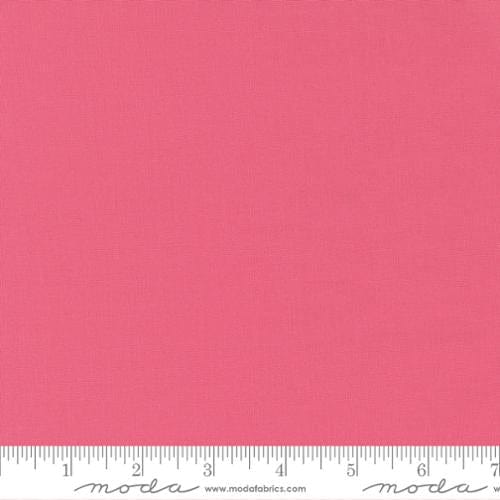 Cotton quilting fabric pattern called 'Rose'. Part of the 'Bella Solids' fabric collection. Designed by Moda for fabric company Moda. SKU: 9900 62. 44-45 inch width.