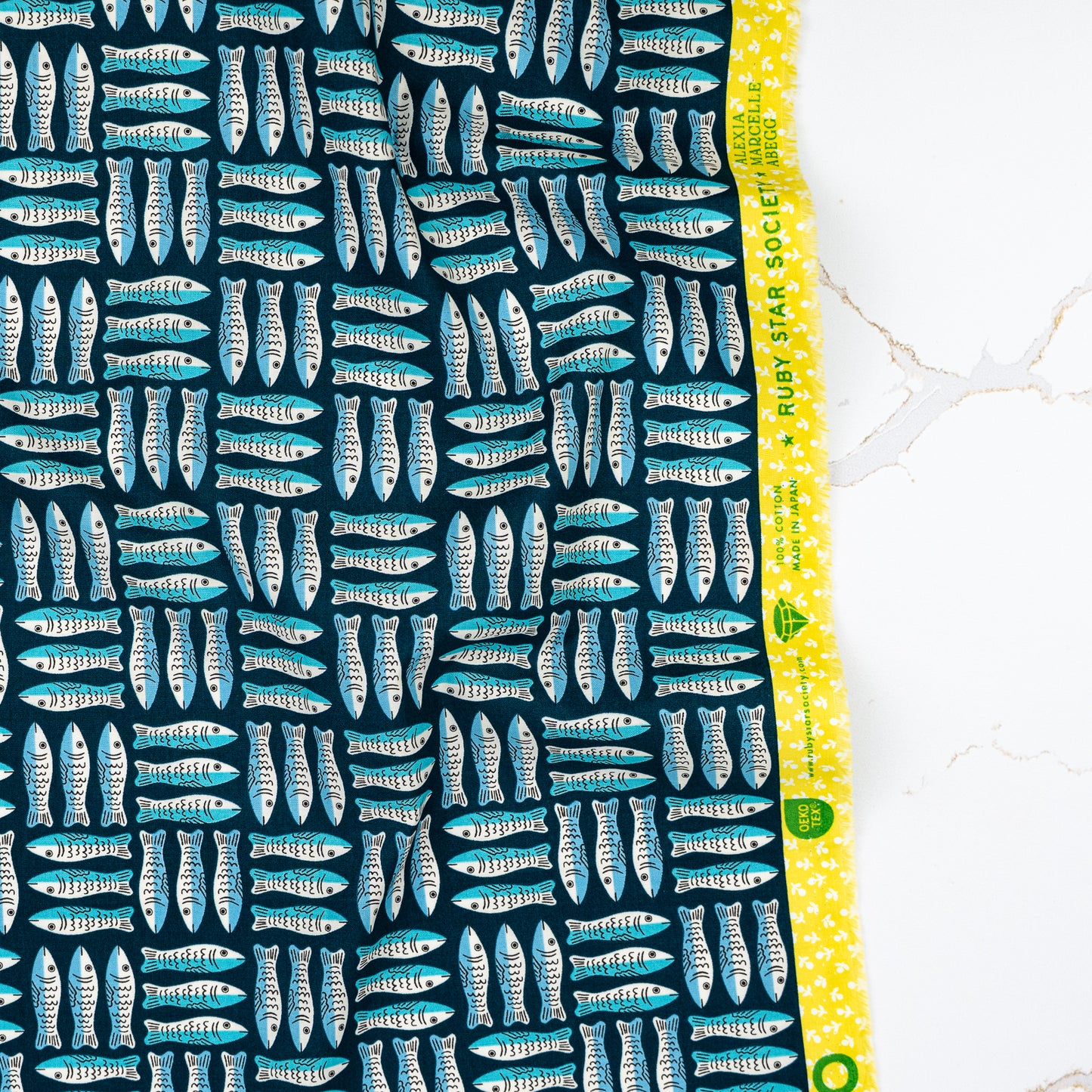 1 800 Calico - Little Sardines in Galaxy - Alexia Abegg - RS4168 15 - Half Yard (Preorder)