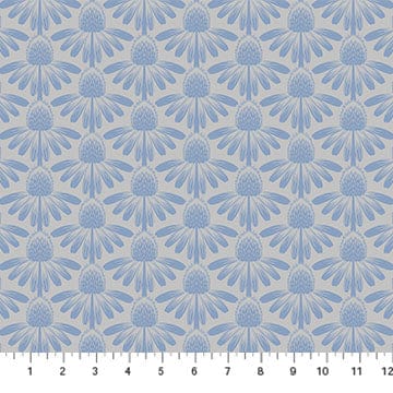 Cotton quilting fabric pattern called 'Anna Maria Textiles'. Part of the 'Indelible' fabric collection. Designed by Anna Maria Parry for fabric company Anna Maria Textiles. SKU: AMT1001-90V. 44-45 inch width.