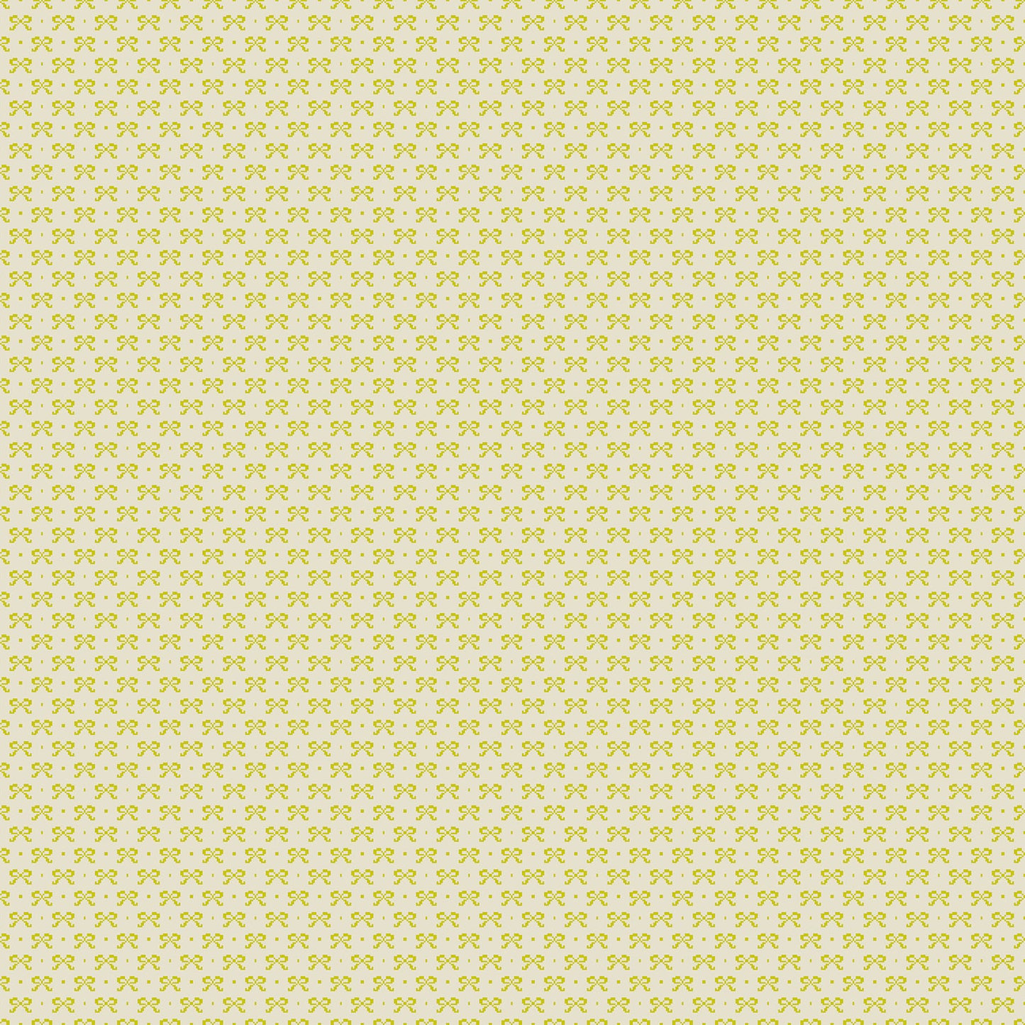 Bows in Butter quilting fabric, part of the Little Heiress fabric collection by Anna Maria Textiles (SKU: AMT1019-50V)