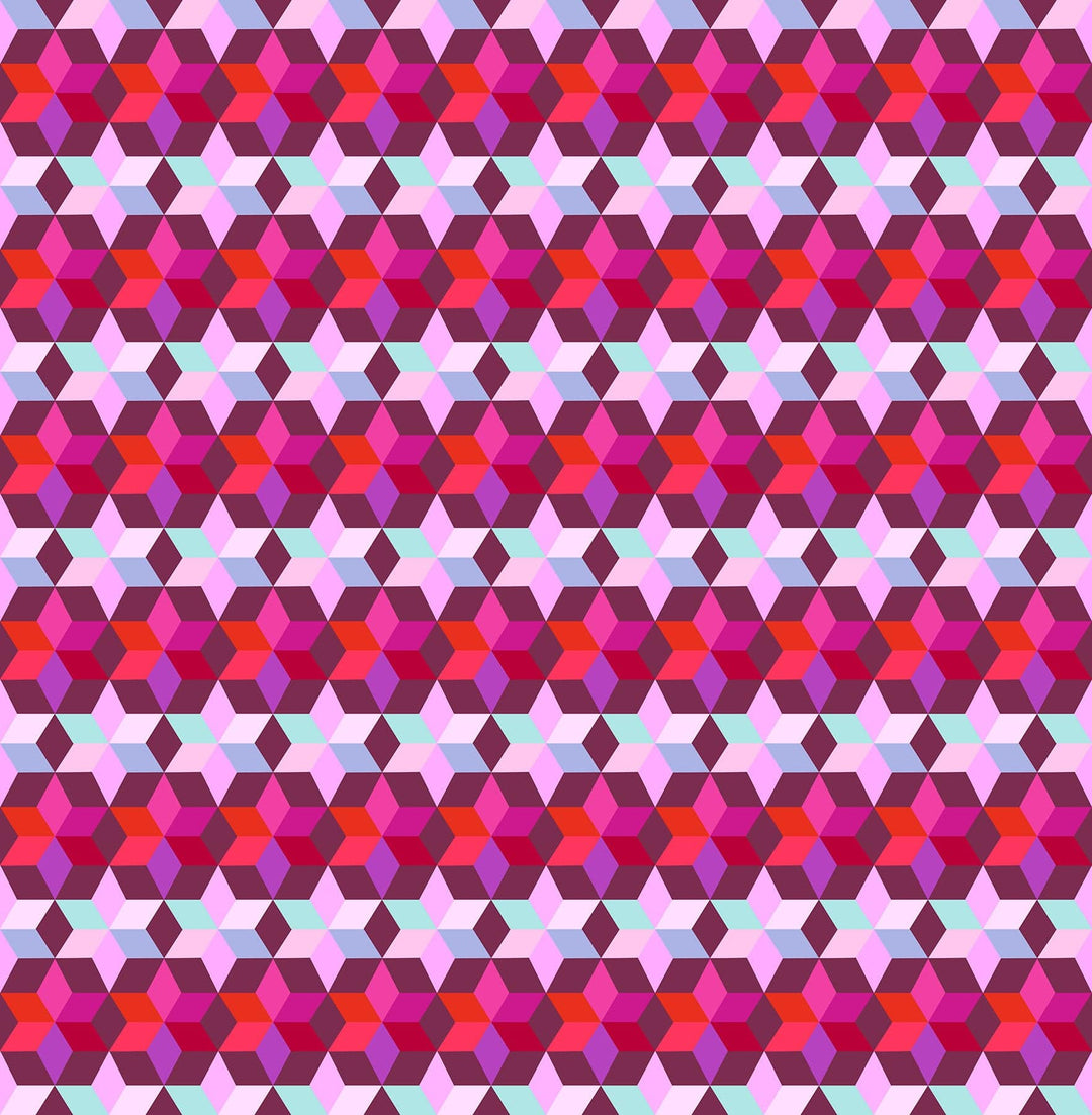 Starlight in Mulled Wine quilting fabric, part of the Cozy Christmas fabric collection by Anna Maria Parry (SKU: AMT165-39L)