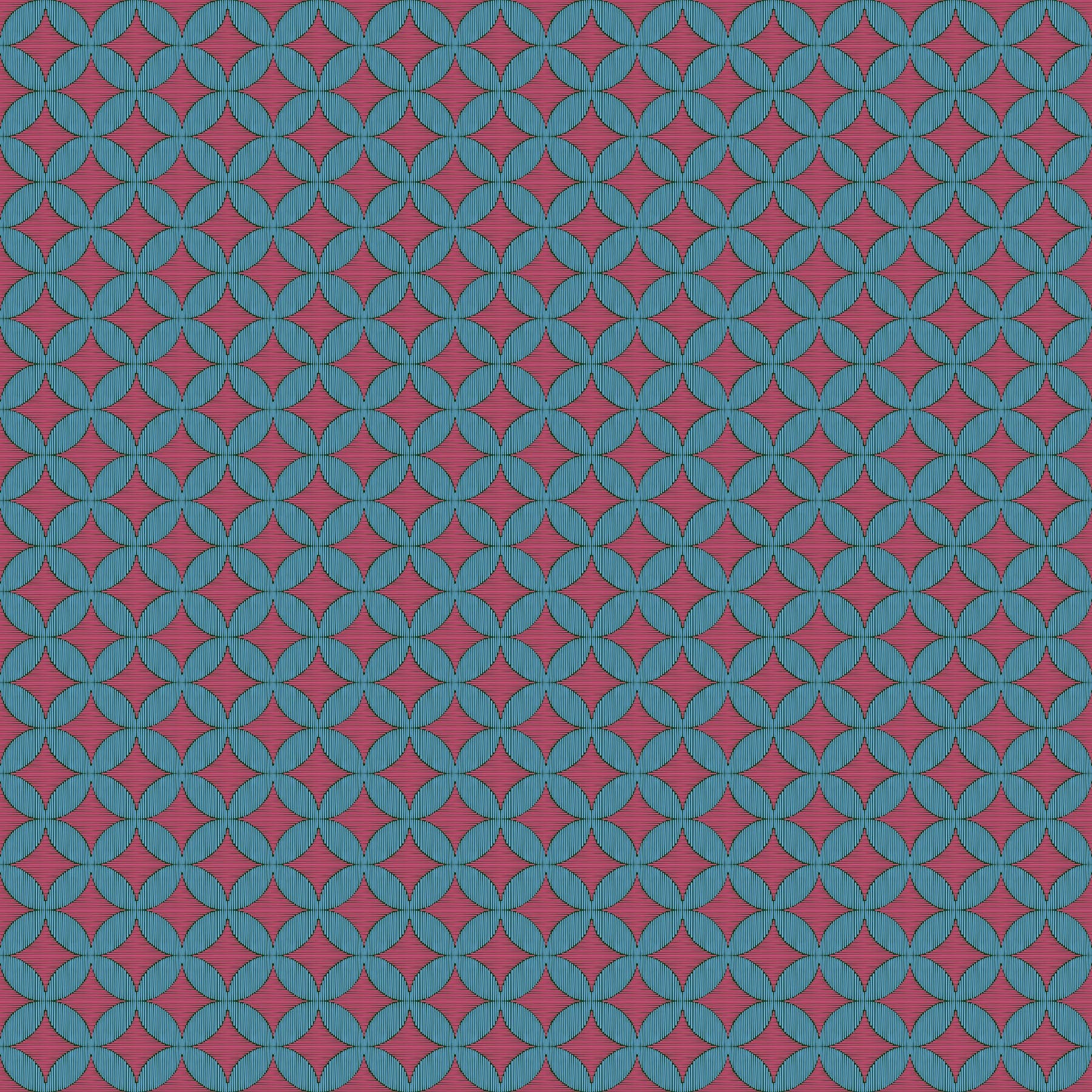 Woven Windows in Berry quilting fabric, part of the Rhapsody fabric collection by Anna Maria Parry (SKU: AMT171-46L)