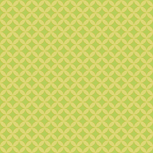 Woven Windows in Spring quilting fabric, part of the Rhapsody fabric collection by Anna Maria Parry (SKU: AMT171-72V)
