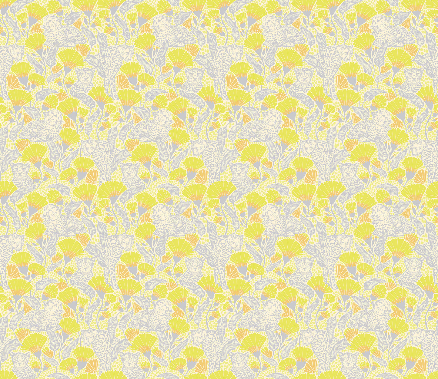 Cheetah Cloth in Meringue quilting fabric, part of the Mosaic Menagerie fabric collection by Anna Maria Textiles (SKU: AMT191-50V)