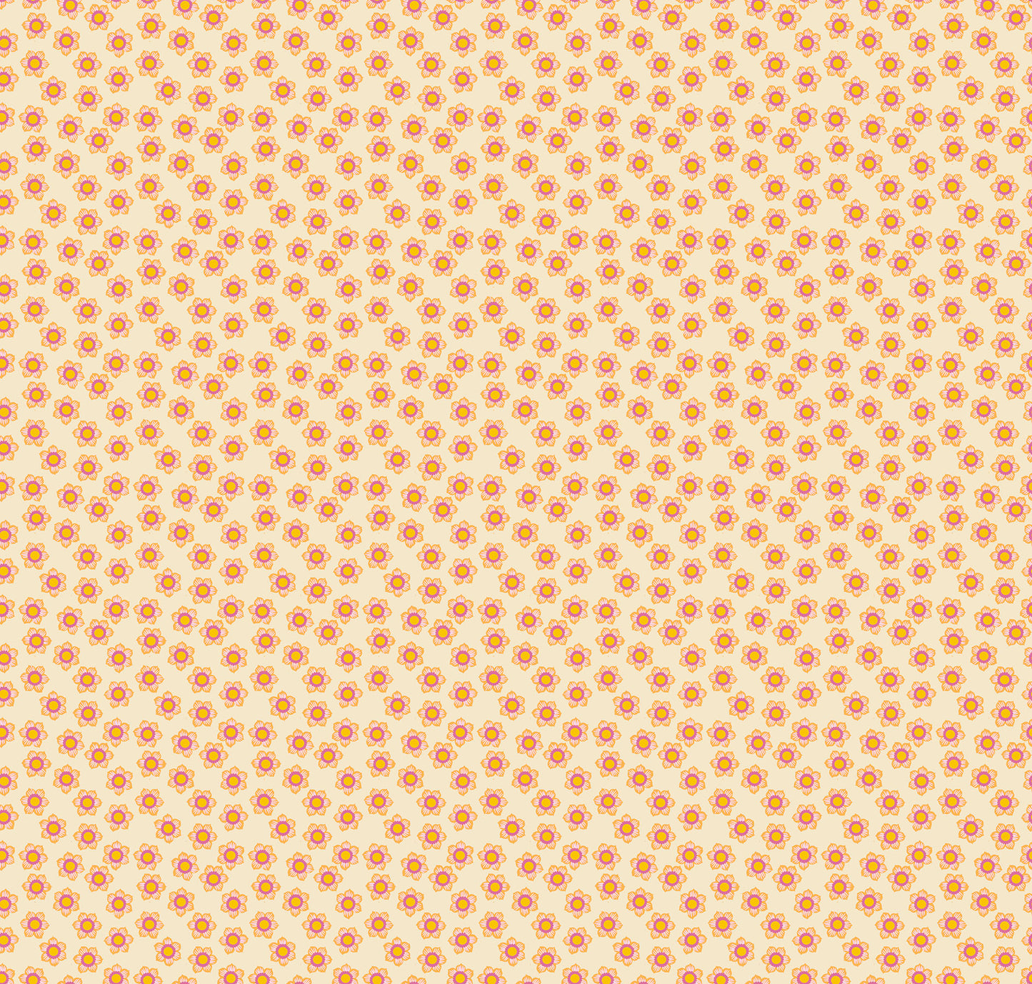 Twinkling in Buttermilk quilting fabric, part of the Sunseekers fabric collection by Anna Maria Textiles (SKU: AMT198-10V)