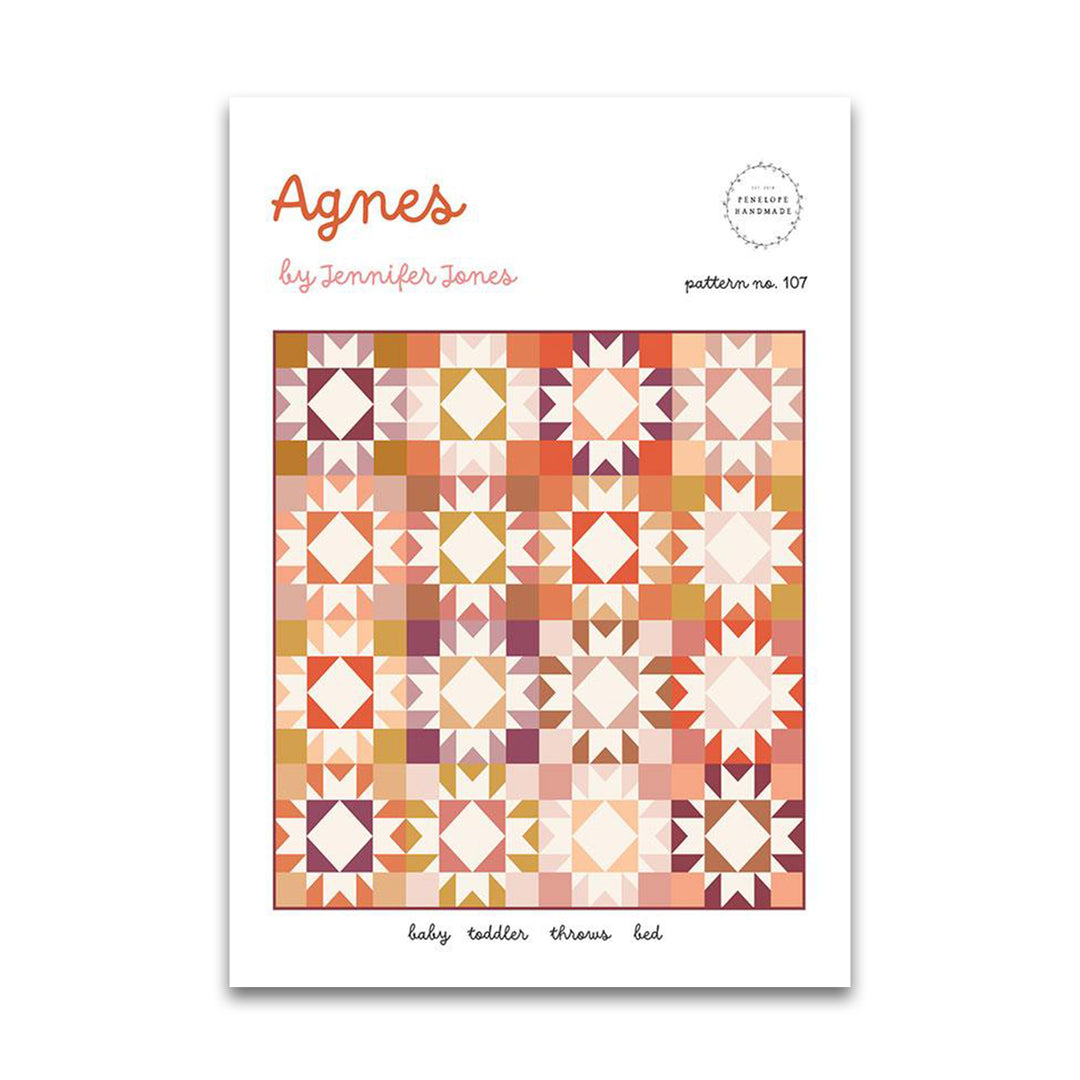 PREORDER - Agnes - Quilt Pattern - Penelope Handmade - PHM 107 - Paper Pattern