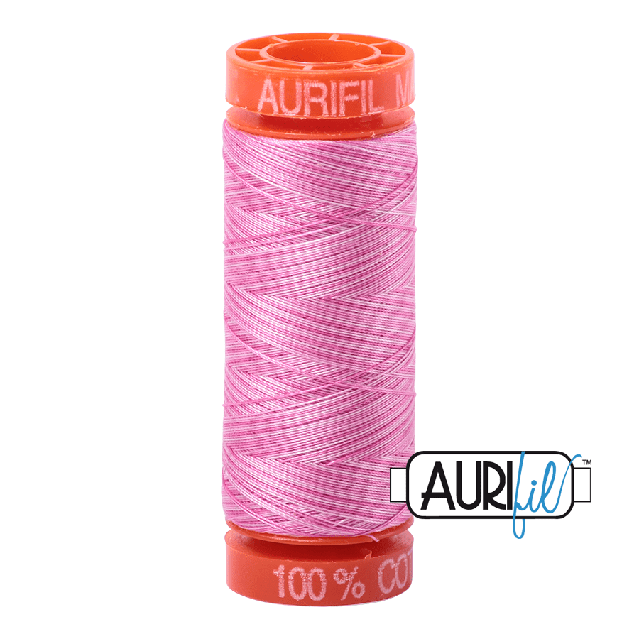 Aurifil Cotton Mako Thread - 50wt - 200m Spool - Bubblegum - MK50SP200-3660