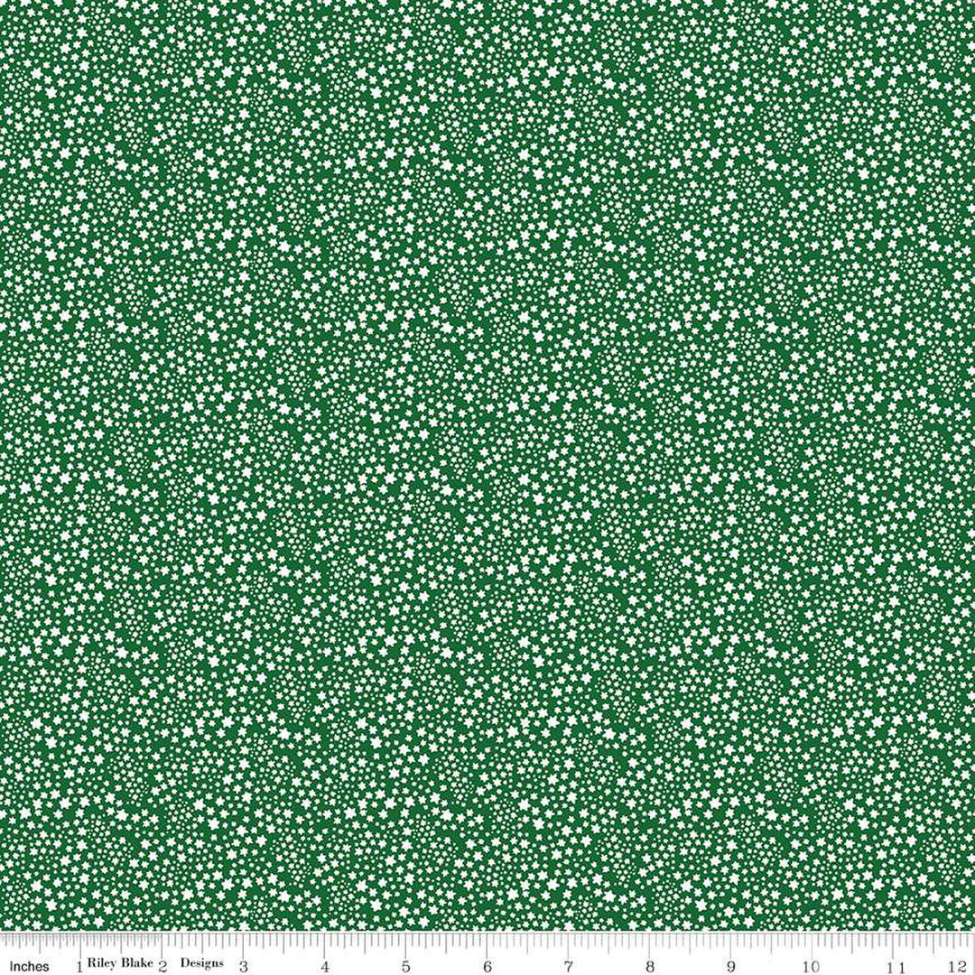 PREORDER - Copacetic - Starflower in Forest - Julia Frazier - C14685-FOREST - Half Yard