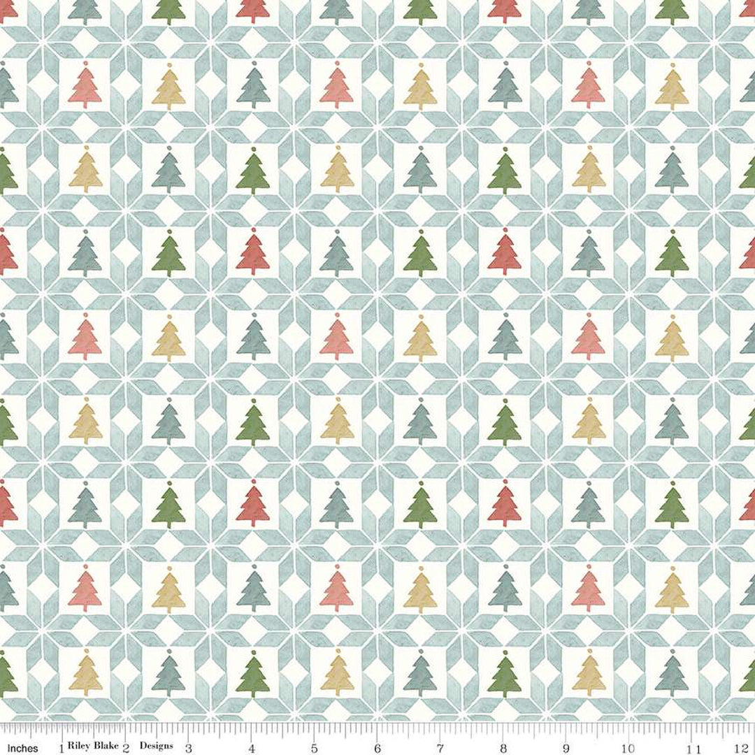 PREORDER - Magical Winterland - Patchwork in Multi - Lisa Audit - C14946-MULTI - Half Yard