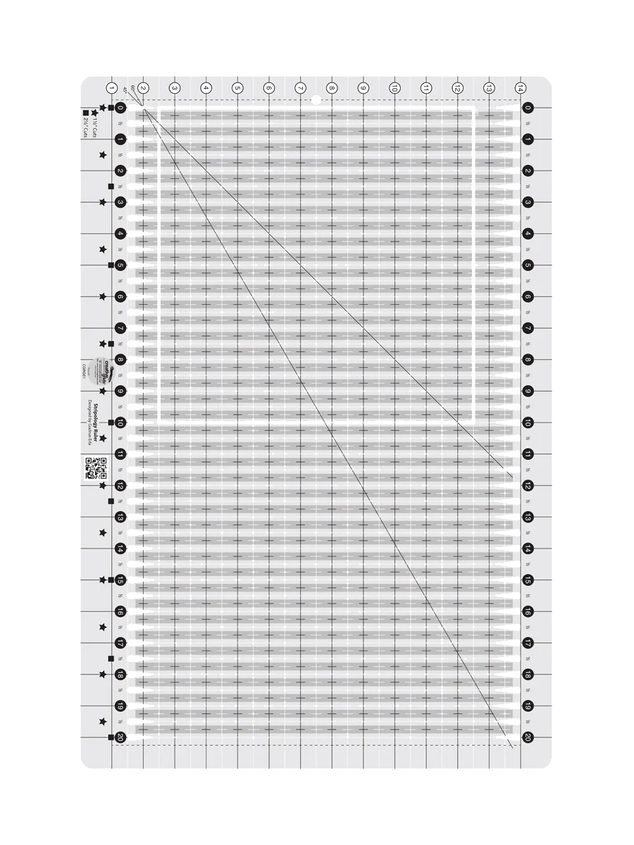 Creative Grids - Stripology Ruler - CGRGE1