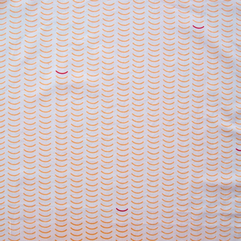 Basics Vol. 1 - Ripple in Creamsicle - Charley Harper - CH-365-CREAMSICLE - Half Yard