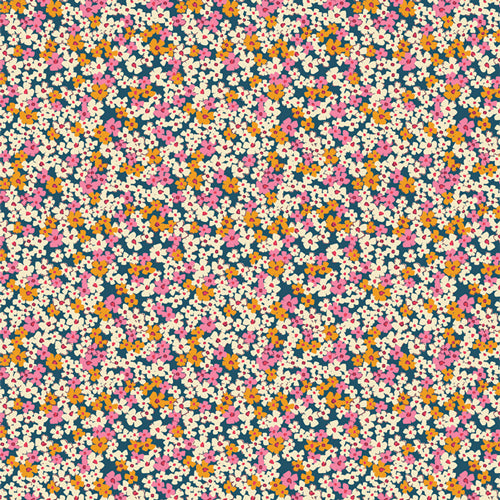 Retro Prairie Mirage quilting fabric, part of The Cur8tor Bohemia fabric collection by AGF Studio (SKI: CUR8BH103)