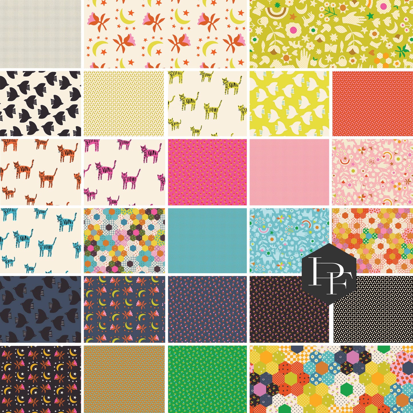 Catnap Half Yard Bundle by Alexia Abegg, 27 pieces (Preorder)