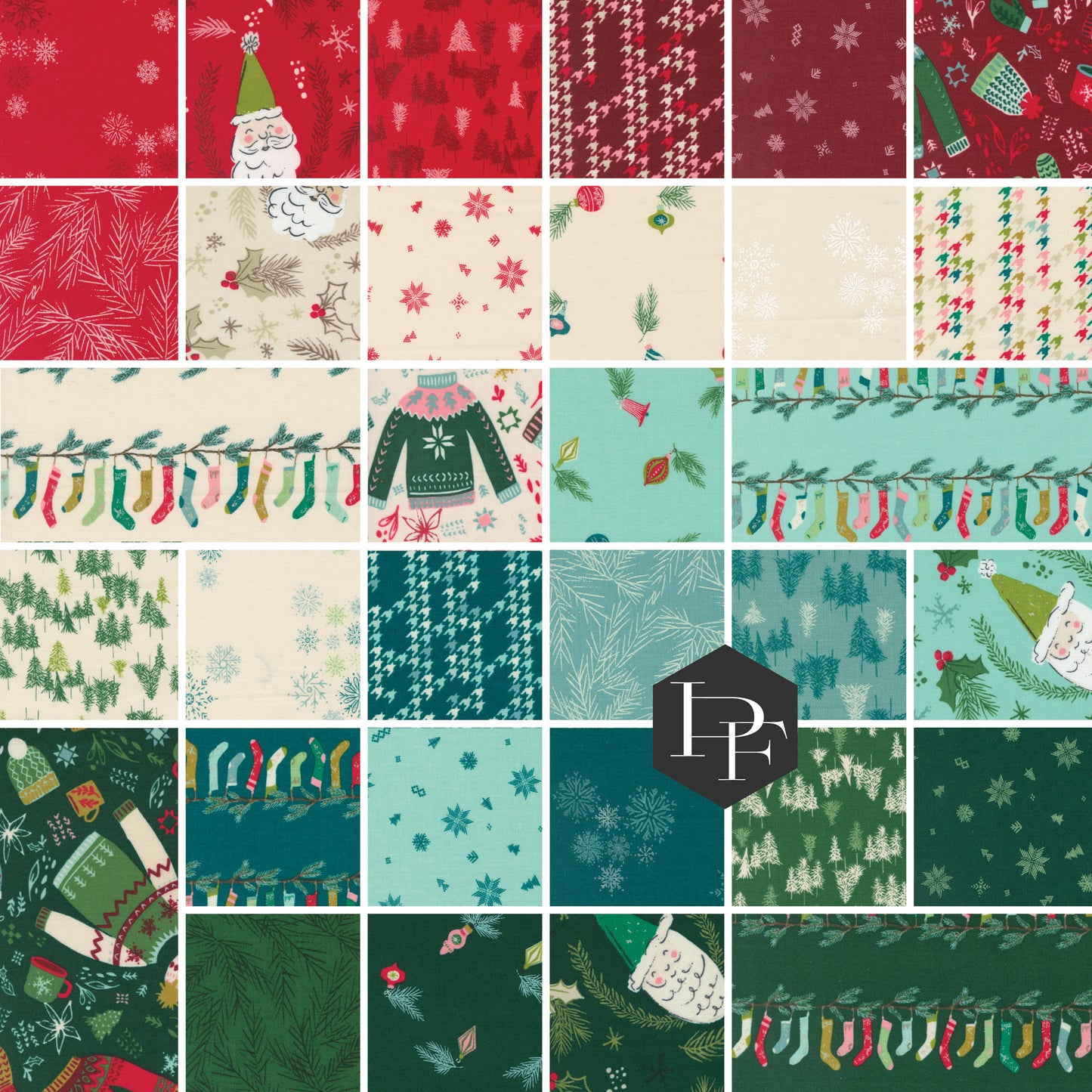 Cozy Wonderland Fat Quarter Bundle, 32 Pieces - by Fancy That Design House