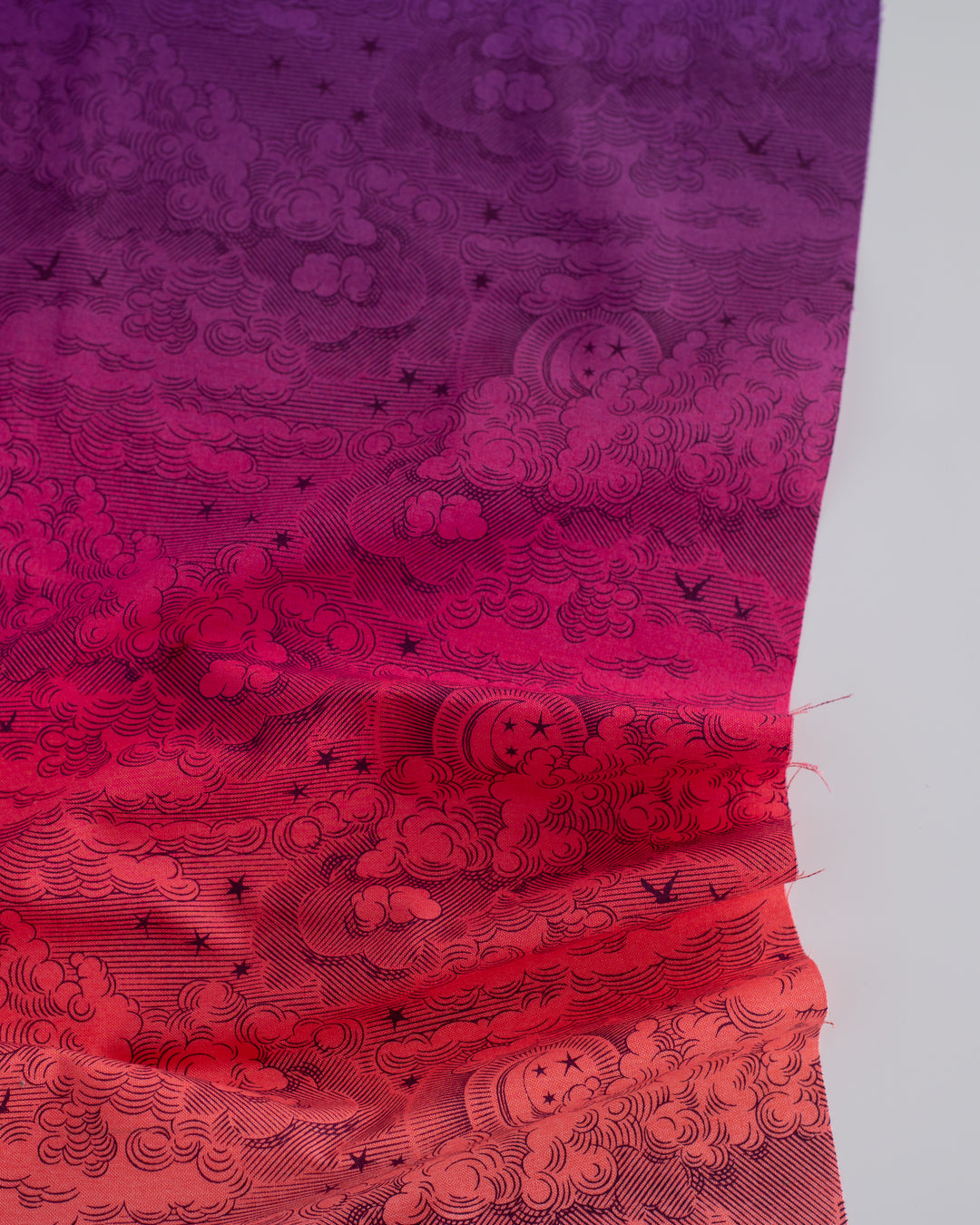Daydreamer - Little Fluffy Clouds in Dragonfruit - PWTP177.DRAGONFRUIT - Half Yard