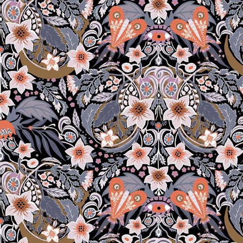 Eerie - Forbidden Garden - Katarina Roccella - EER-31007 - Half Yard