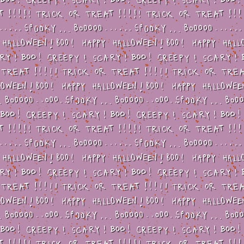 Cotton quilting fabric pattern called 'Spellwork'. Part of the 'Eerie' fabric collection. Designed by Katarina Roccella for fabric company Art Gallery. SKU: EER31009. 44-45 inch width.