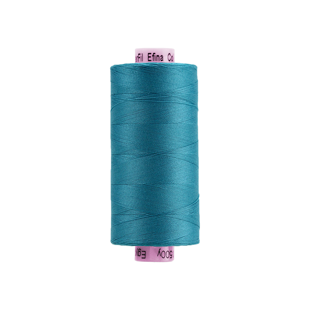 Wonderfil - Efina 60 wt. Thread - Turquoise - 1500yd Spool - EF-08