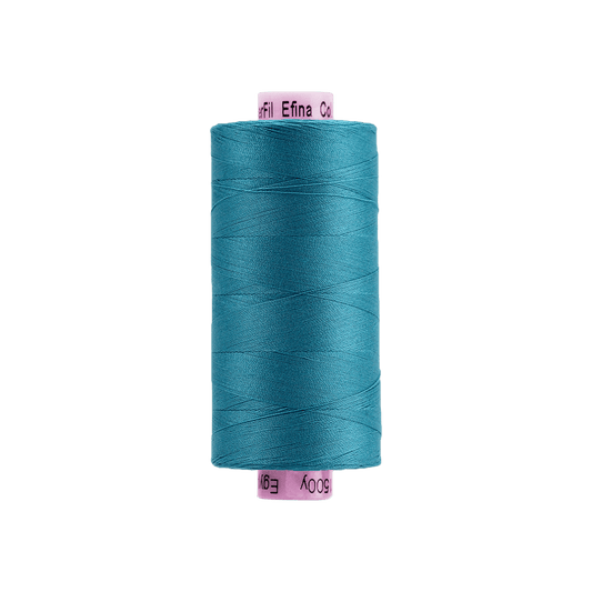 Wonderfil - Efina 60 wt. Thread - Turquoise - 1500yd Spool - EF-08