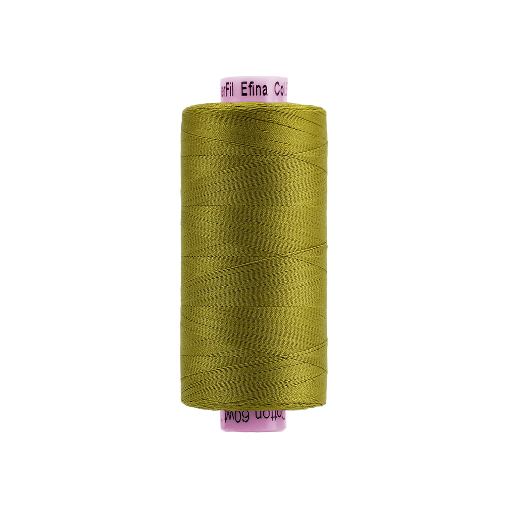 Wonderfil - Efina 60 wt. Thread - Artichoke Heart - 1500yd Spool - EF-11
