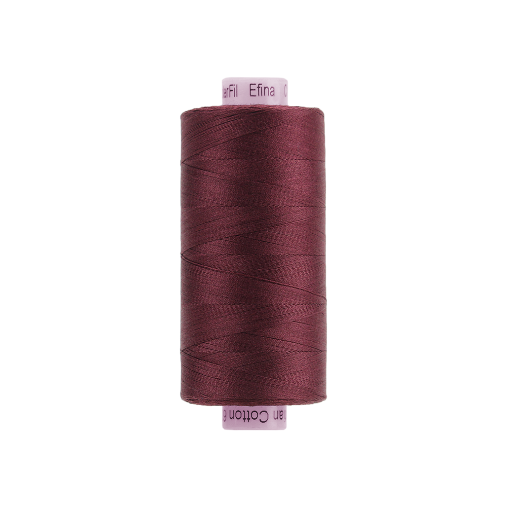Wonderfil - Efina 60 wt. Thread - Black Cherry - 1500yd Spool - EF-26